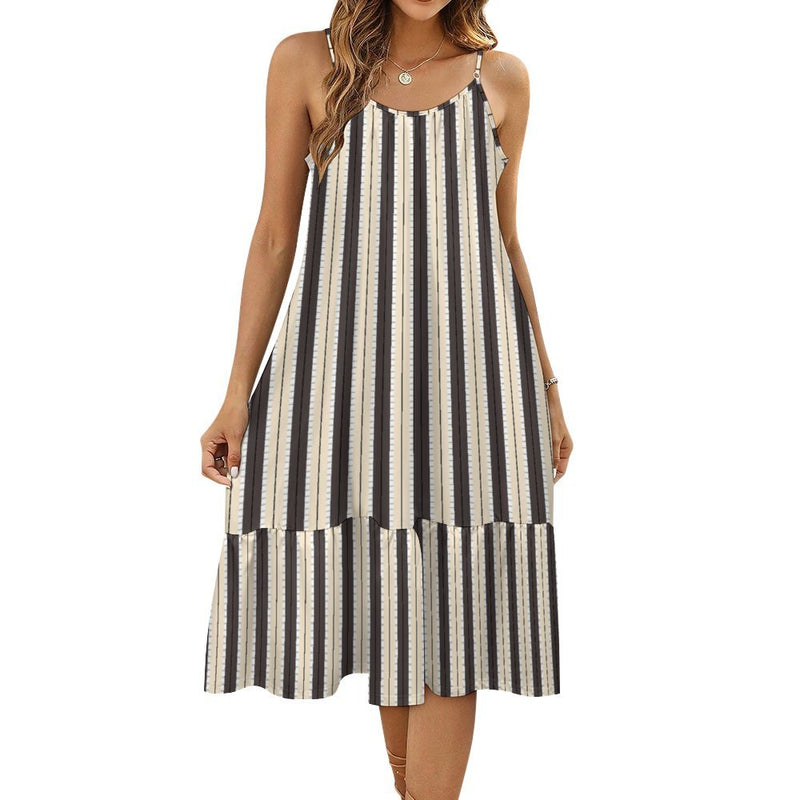 Suspender Sleeveless Dress Suspender skirt