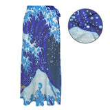 5blue wave7 Women's Long Knot Side Cover Up