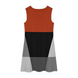 Color Block Sleeveless Dress Sleeveless dress