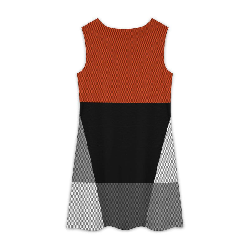 Color Block Sleeveless Dress Sleeveless dress