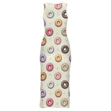 Sleeveless Bodycon Side Slit Long Dress Split cheongsam