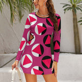 Hollow Slim-Fit Dress Slim dress with hollow waist