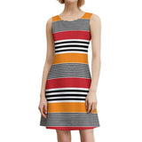 All Over Print Sleeveless Dress Sleeveless dress