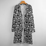 Women's Mid-Length Cardigan (NZ060) Medium length cardigan