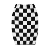 Tulip Hem Pencil Skirt Strapless dress