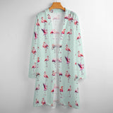 Women&#039;s Mid-Length Cardigan (NZ060) Medium length cardigan