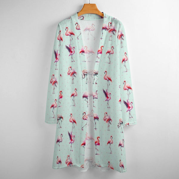 Women&#039;s Mid-Length Cardigan (NZ060) Medium length cardigan