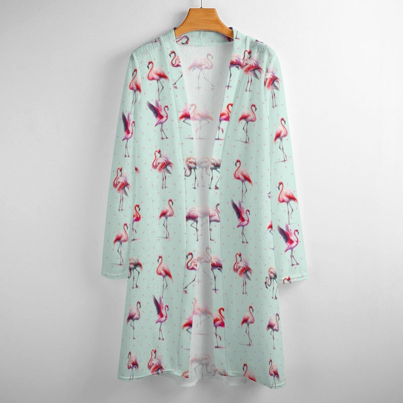 Women&#039;s Mid-Length Cardigan (NZ060) Medium length cardigan