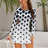 Hollow Slim-Fit Dress Slim dress with hollow waist