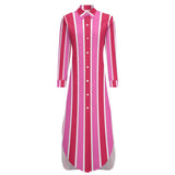 Button-Up Long Sleeve Shirt Dress Long sleeved shirt dress