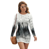 Women&#039;s Long Sleeve Dress leisure wear
