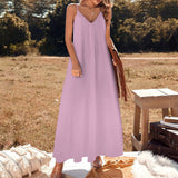 Spaghetti Strap Ankle-Length Dress Long dress