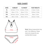 Two-piece Swimsuit-Large (BK2040) Two-piece Swimsuit