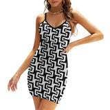 Sexy Spaghetti Strap Dress Women's sling dress