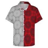 A short sleeved shirt Women Short-Sleeve Blouse with Pocket