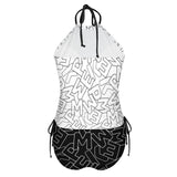 Split swimsuit Bikini Swimsuit (F145kA01)