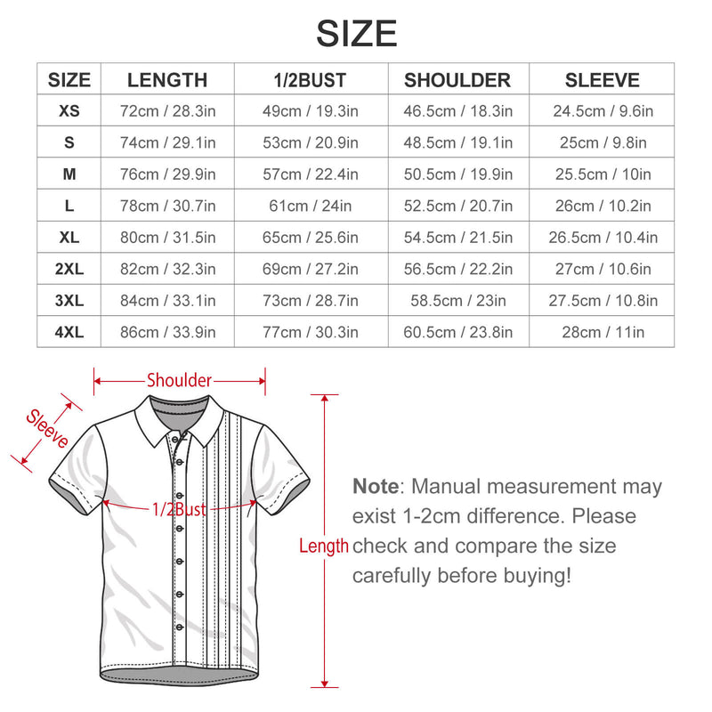 Americana Men's Lapel Collar Folds Design Shirt