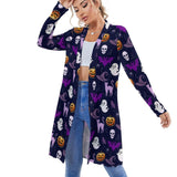 Women's Mid-Length Cardigan (NZ060) Medium length cardigan