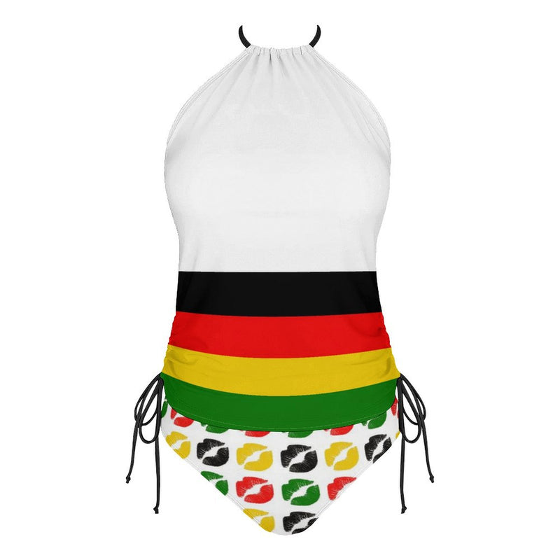 Split swimsuit Bikini Swimsuit (F145kA01)
