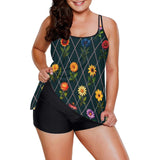 Swimsuit suit Two-piece Swimsuit (QZ6072)