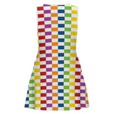 Sleeveless Round Neck A-Line Dress Sleeveless round neck skirt