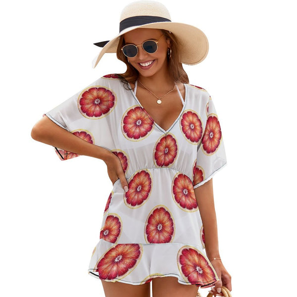 Women&#039;s Cover Up Dress Grapefruit cover ups
