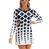 Hollow Slim-Fit Dress Slim dress with hollow waist