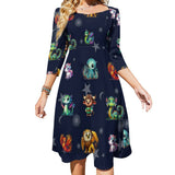 Women's Sweetheart Dress Flare dress