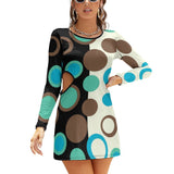 On the Spot Hollow Slim-Fit Dress Slim dress with hollow waist