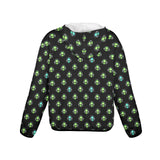 alien listener 2 Women's Lightweight Sun Protection Hoodie (Model H62)