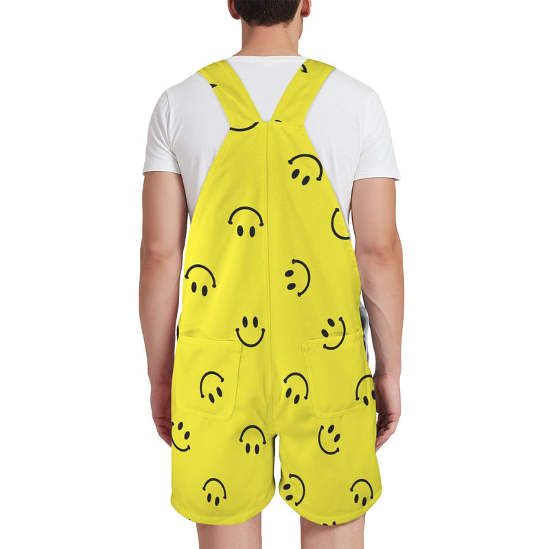 Gregarious Unisex Shorts Suspender Jumpsuit