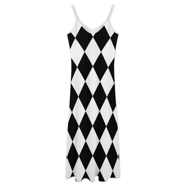 Camisole long skirt Sleeveless Strappy Maxi Dress
