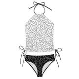 Split swimsuit Bikini Swimsuit (F145kA01)