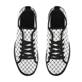 inverted net print 4A Seattle Low Top Women's Shoes (Model 1013-6)