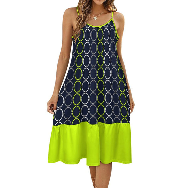 Suspender Sleeveless Dress Suspender skirt