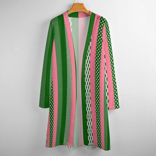 Women&#039;s Mid-Length Cardigan (NZ060) Medium length cardigan