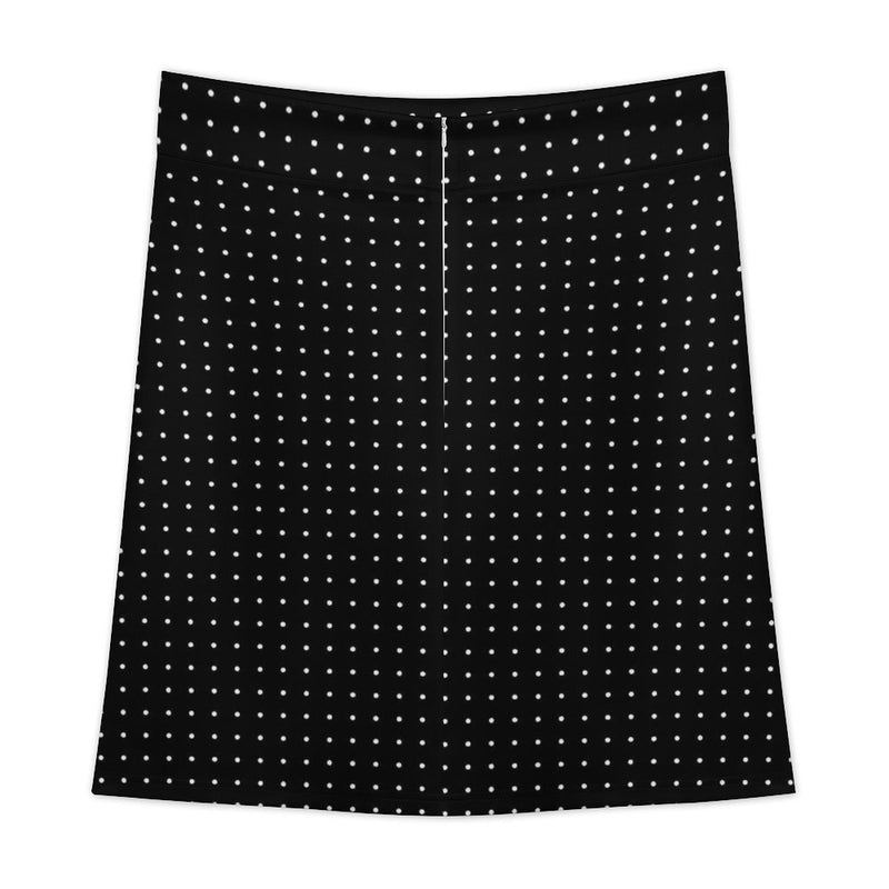Polka Dots Zipper Skirt