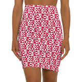 Women's Mid-Waist Pencil Skirt (AOP)