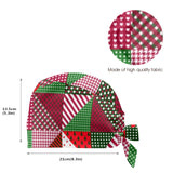 scrub xmas print Scrub Cap