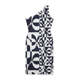 Shoulder Dress (AOP)