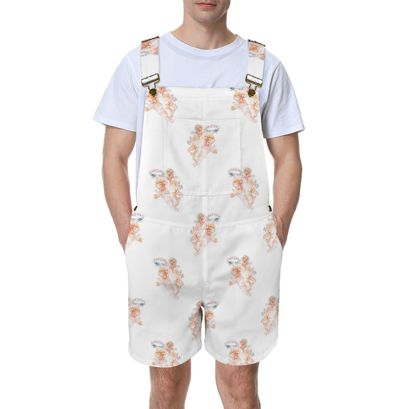 cheribum aloft smaller Unisex Shorts Suspender Jumpsuit (Model L78)