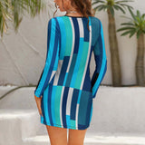 Hollow Slim-Fit Dress Slim dress with hollow waist