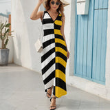 Sleeveless Long Dress (NZ028) Sleeveless dress