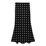 High Waisted Fishtail Skirt High waisted long skirt