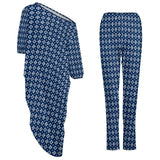 Peacefully Posh Women&#039;s Off Shoulder Two-piece Set Diagonal shoulder two piece set