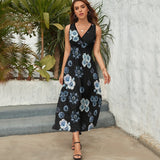 Sleeveless dress Sleeveless Long Dress (NZ028)