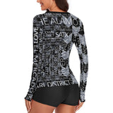 San Antonio Storyline Edition Women's Long-Sleeve Sun Protection/Performance Tee