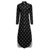 Button-Up Long Sleeve Shirt Dress Long sleeved shirt dress