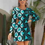 Hollow Slim-Fit Dress Slim dress with hollow waist