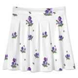 All Over Print Skater Skirt longuette